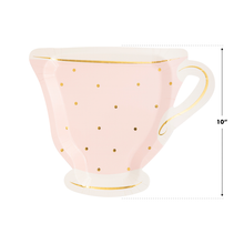 Load image into Gallery viewer, PLTEA41 - Tea Party Cup Shaped Paper Plate Set - 3 colors